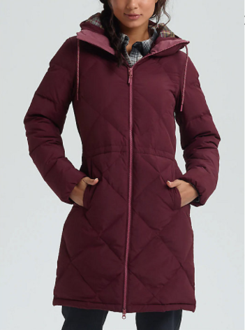 eco-friendly women's down jackets