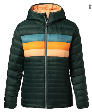 eco-friendly women's down jackets
