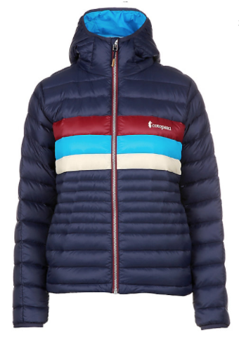 eco-friendly women's down jackets